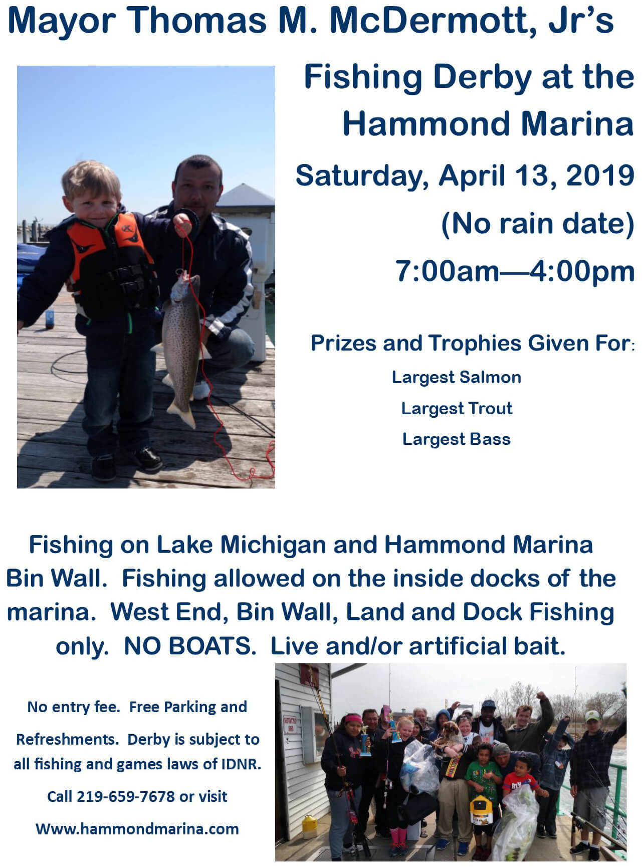 Hammond Marina Fishing Derby