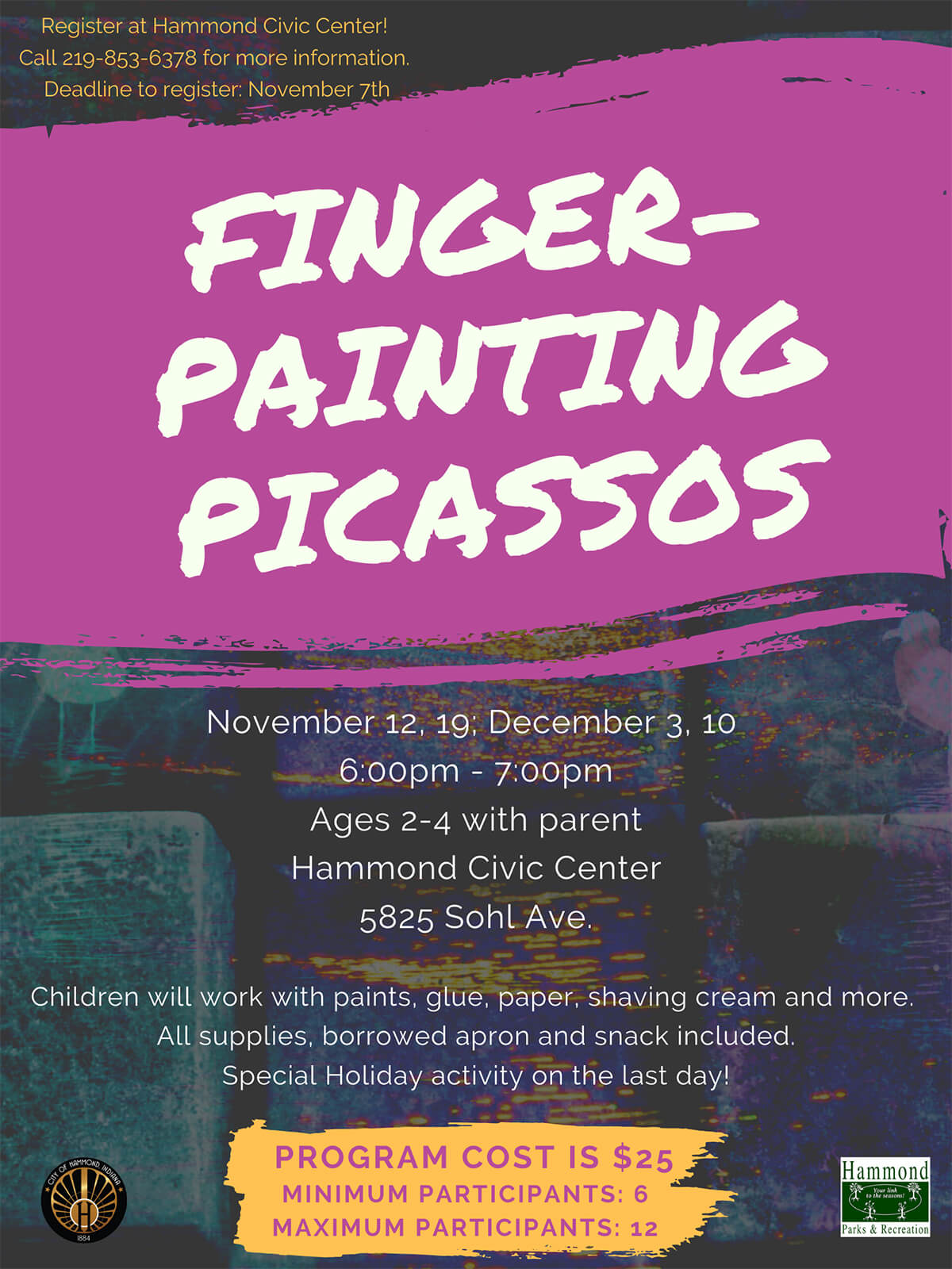 Finger Painting Picassos