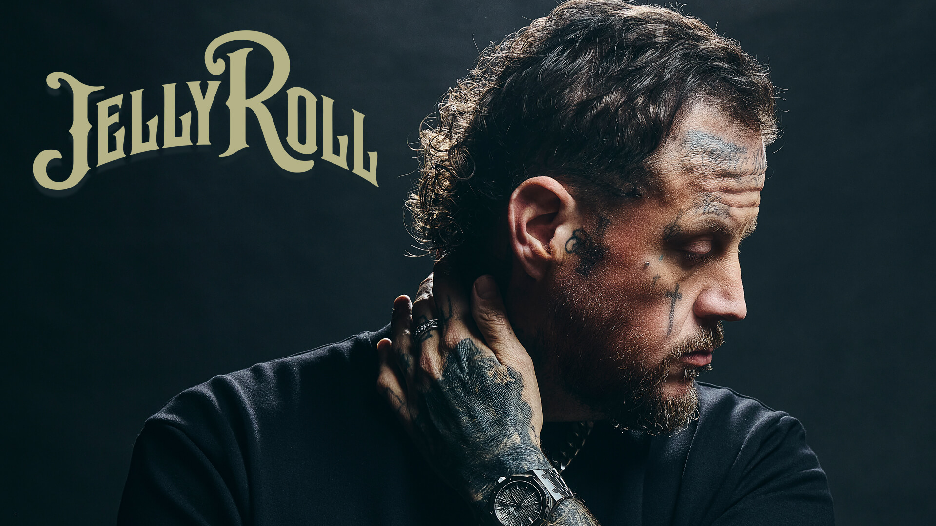 Artist publicity photo for "Jelly Roll"