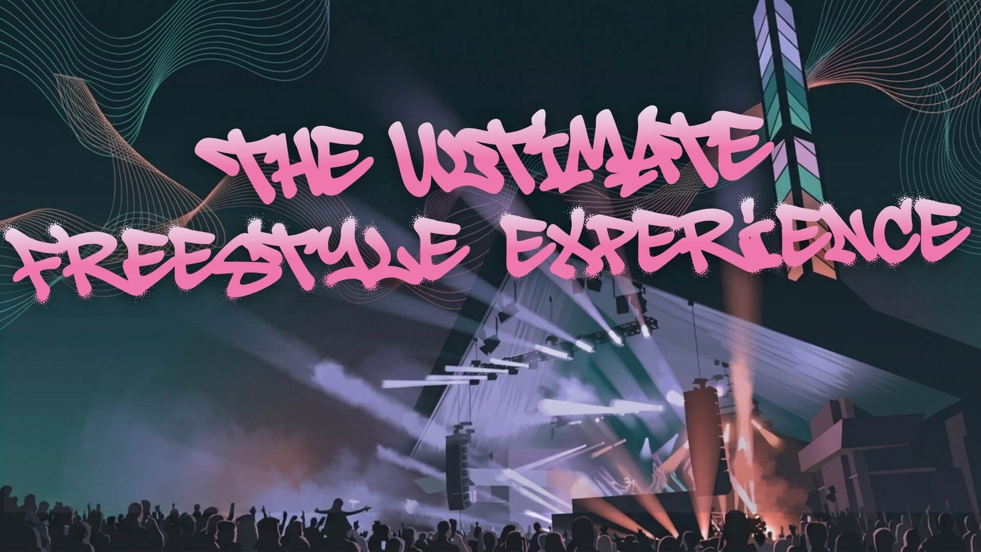 Poster for The Ultimate Freestyle Experience event.