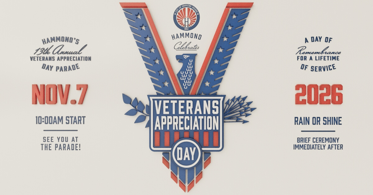 Flyer for the annual Veterans Day Parade, Saturday, November 7, 2026, 10am. Parade starts at Olcott Ave & 173rd Street.