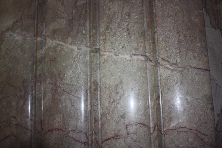An example of carved marble slab.