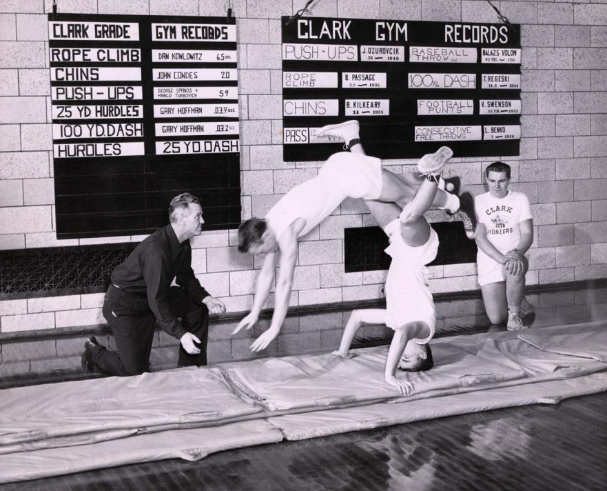 Gymnastics circa 1965