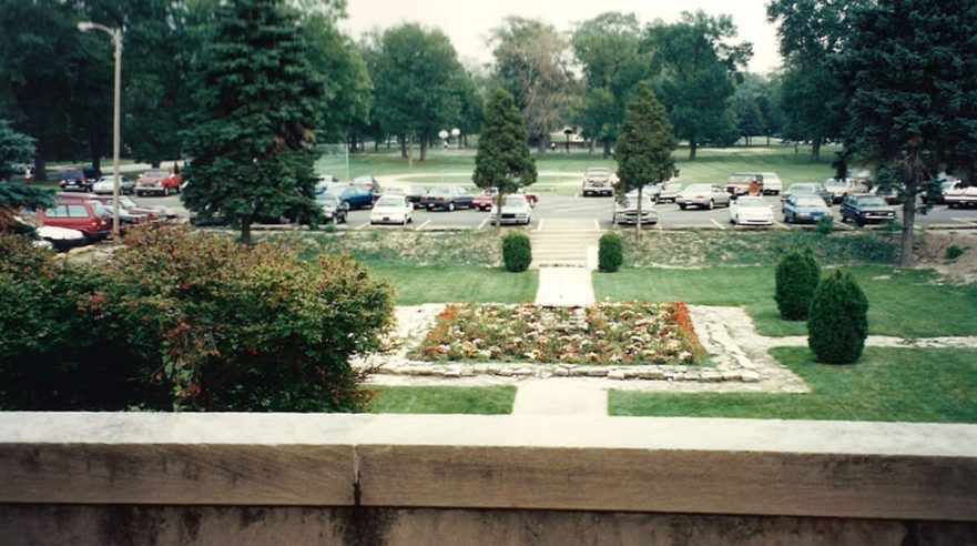 Looking east from City Hall, 1994.
