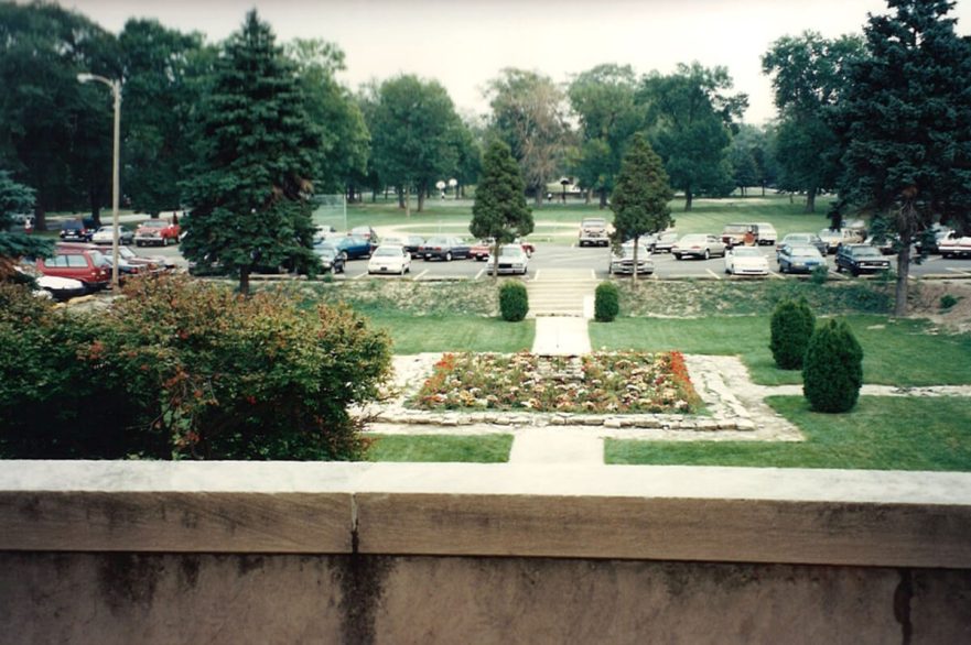 Looking east from City Hall, 1994.