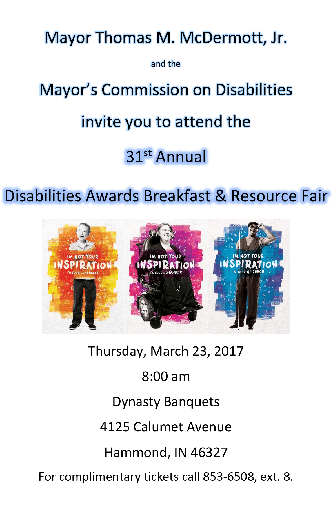 31st Annual Disabilities Awards Breakfast